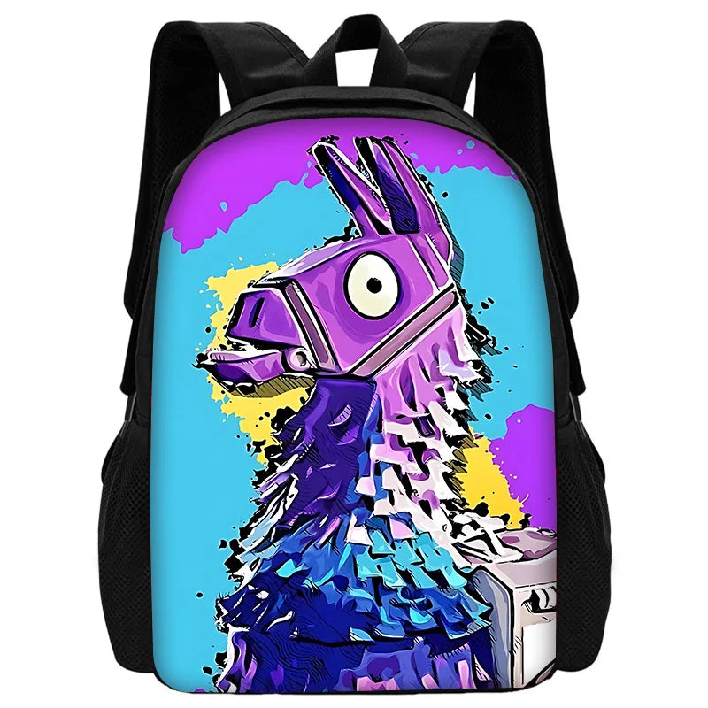 Classic Game Fortnite Kids Backpacks Boys and Girls Student Birthday Gift Child School Bags Unisex Camping Durable Rucksack