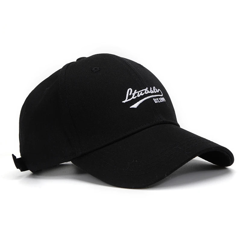 Vintage Letter Embroidery Baseball Cap 100% Cotton Dad Hat Adjustable Men Women Streetwear Outdoor Casual Sun Hat Gorra 