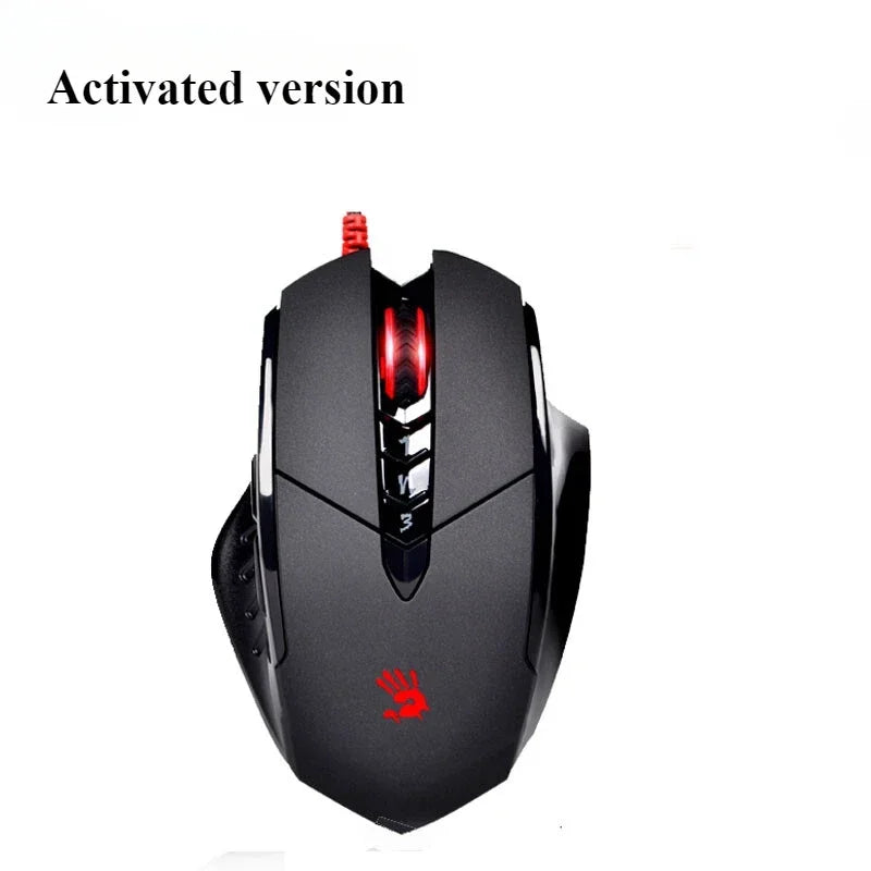 Bloody V7M kabelgebundene Maus RGB leichtes ergonomisches Design 4000dpi PC Büro E-Sports Gaming Makroprogrammierung Maus für CF LOL CS