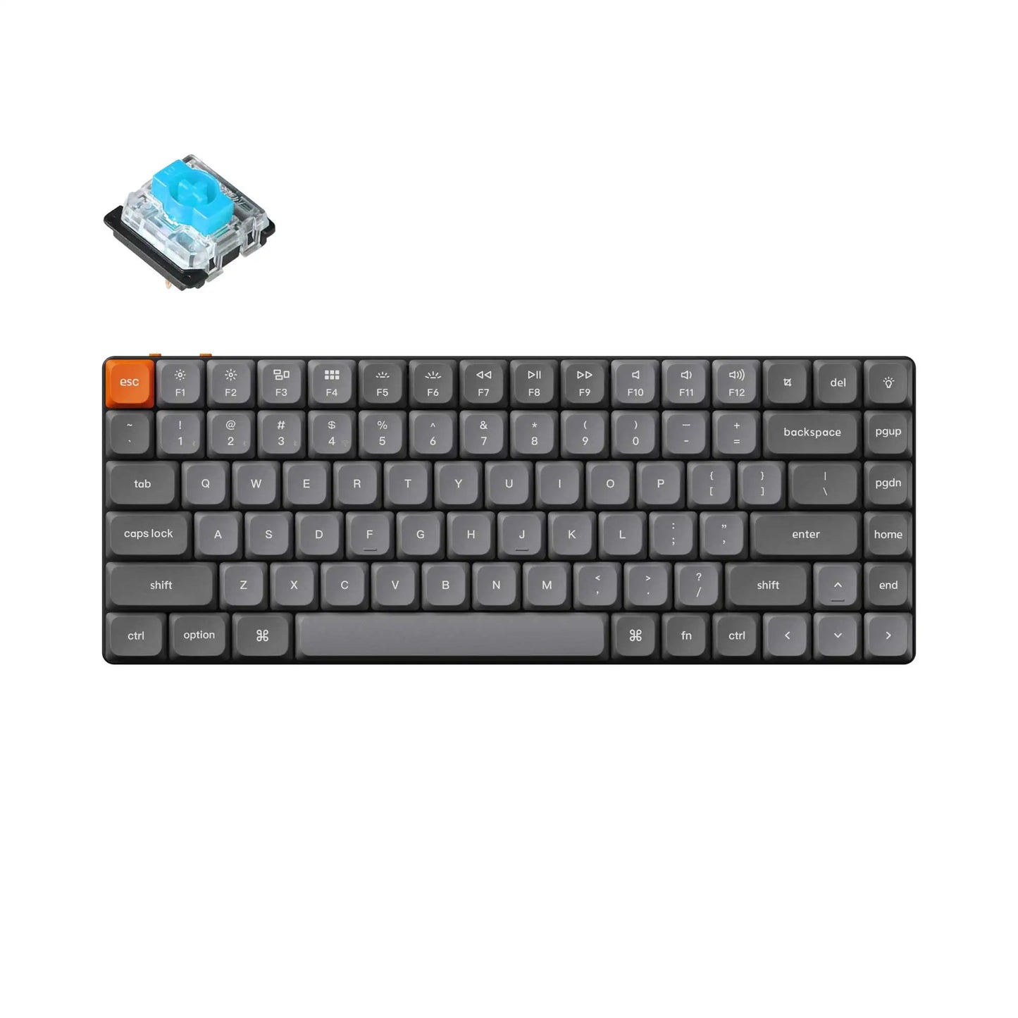 Keychron K3 Max QMK/VIA Ultra-Slim Wireless Custom Mechanical Keyboard Low Profile Gateron Switch Double-Shot PBT Keycap