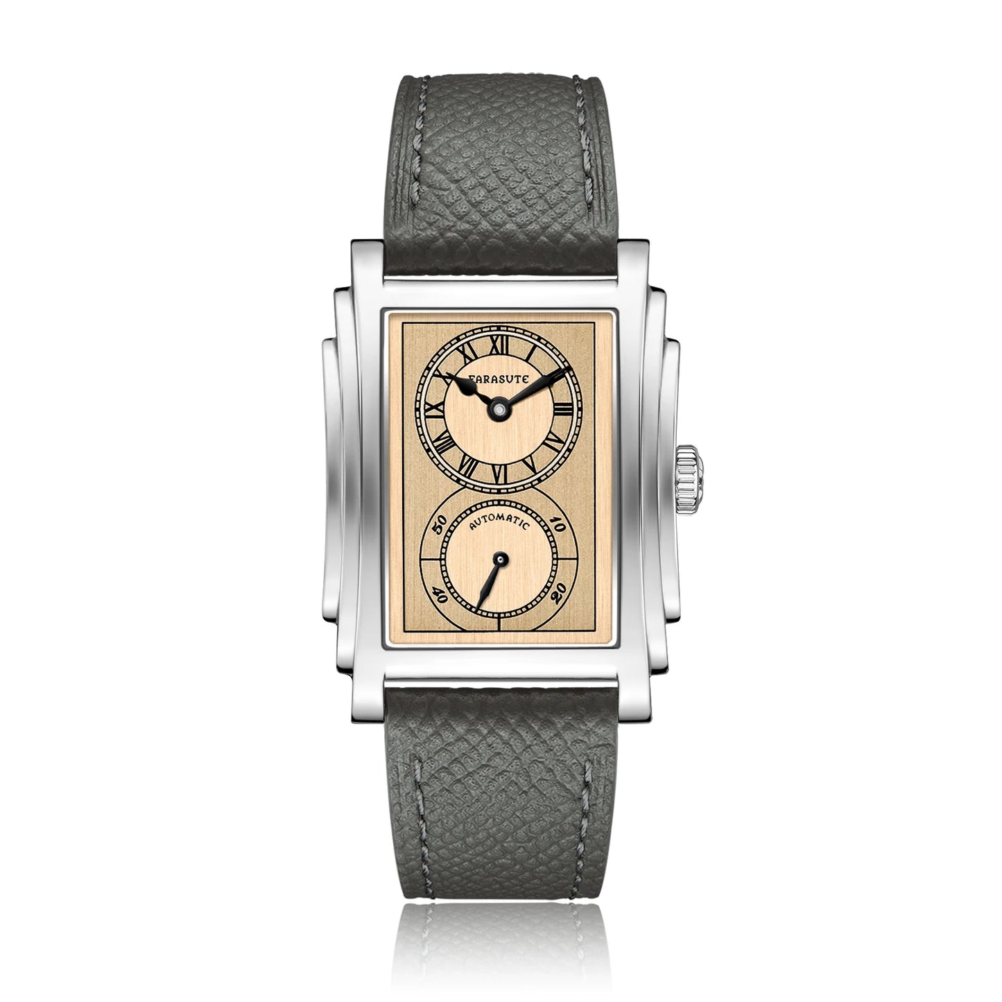 FARASUTE Luxury Fully Automatic Mechanical Men Watch Seagull Sports Sapphire Stainless Steel Doctor Wristwatch reloj hombre 