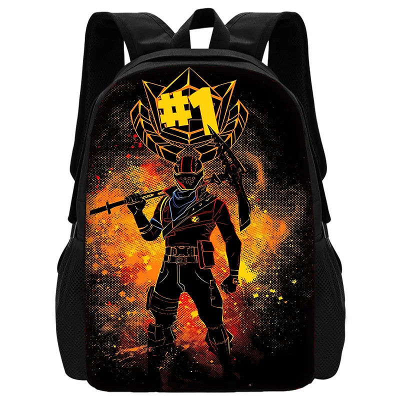 Hot Game Fortnite Kids Backpacks Boys and Girls Student Birthday Gift Child School Bags Unisex Camping Durable Rucksack