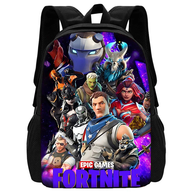 Hot Battle Royale Fortnite Kids Backpacks for Boys and Girls Student Birthday Gift Child School Bags Unisex Camping Durable Rucksack