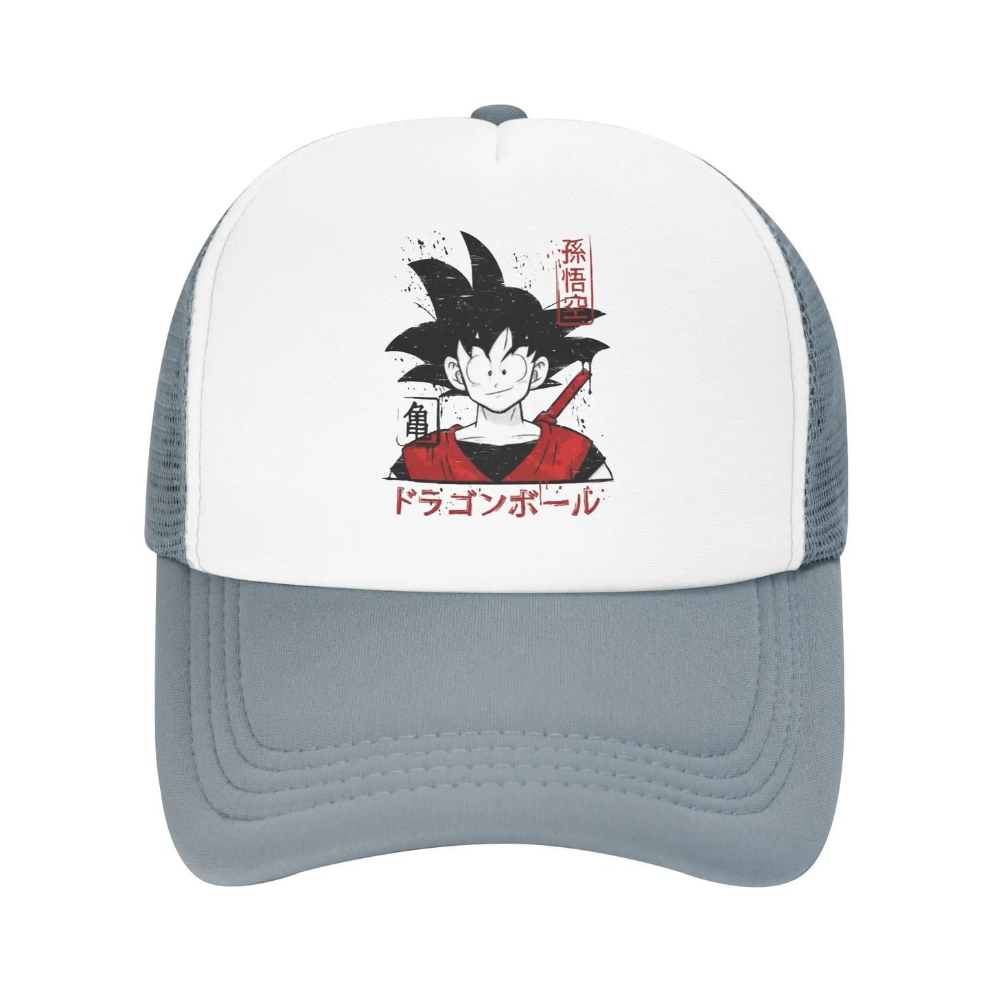 Japanese Goku Dragon Ball Z Mesh Baseball Cap Unisex Fashion Sun Hats Hats Snapback Caps Fishing Hat Winter Trucker Caps