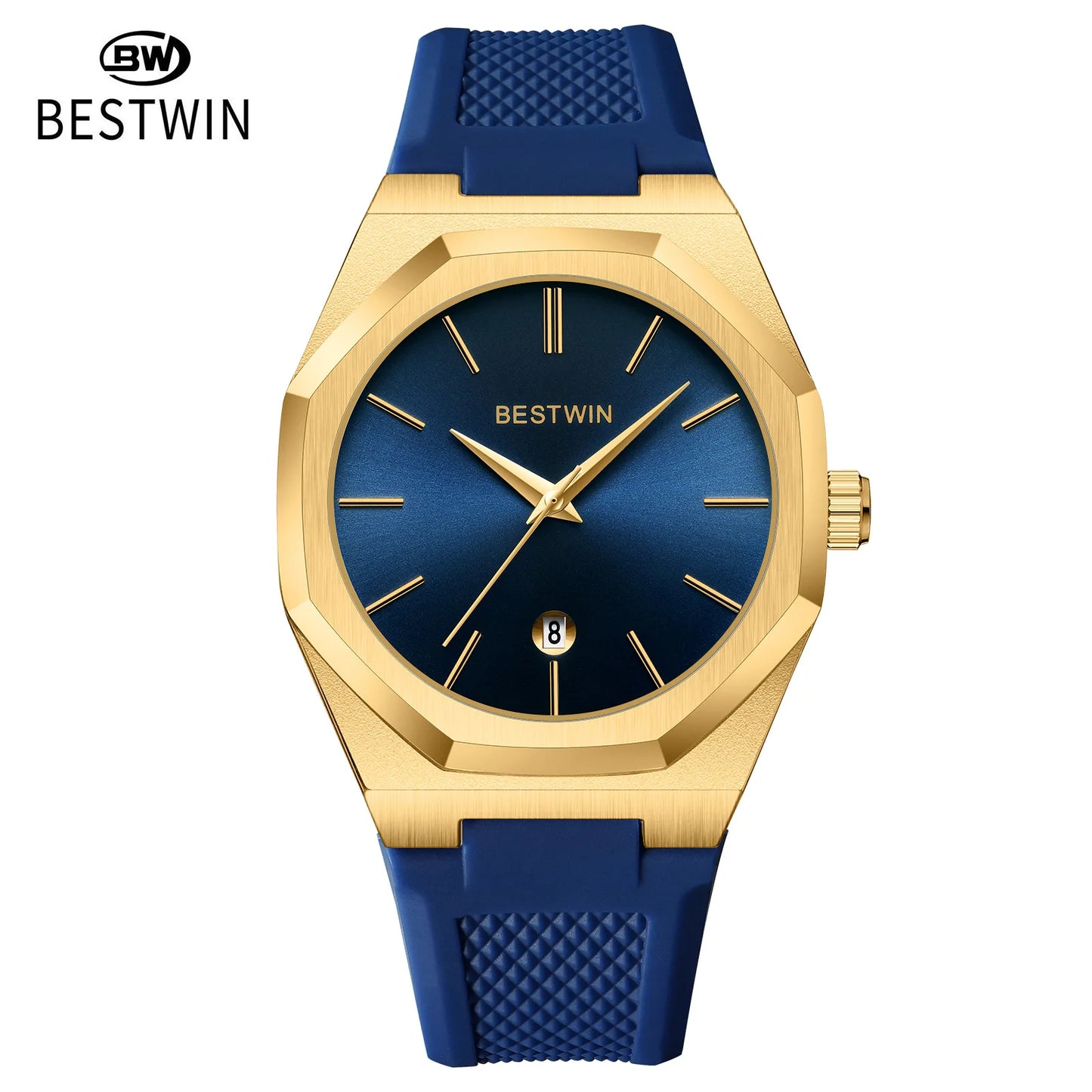 Luxury Quartz Wristwatch Silicone Strap reloj hombre Sport Watch for Man Fashion Date Original Waterproof Clock