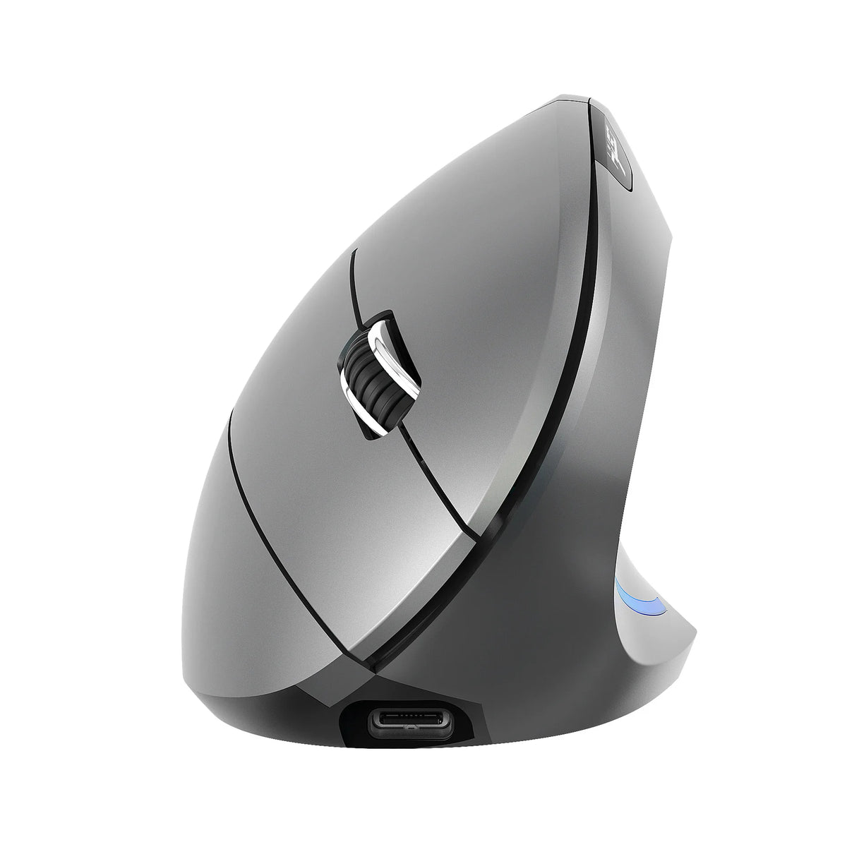 Dual Mode Vertical Mouse Wireless Bluetooth Ergonomic Mouse, Rechargeable Silent 2.4G Gaming Mouse with 2400 DPI for PC & Laptop
