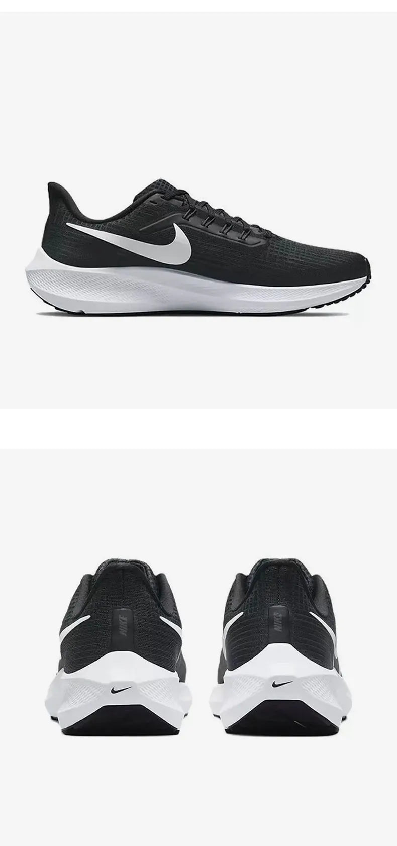 Nike Official Men's Air Zoom Pegasus 39 Breathable Running Shoes DH4071-001