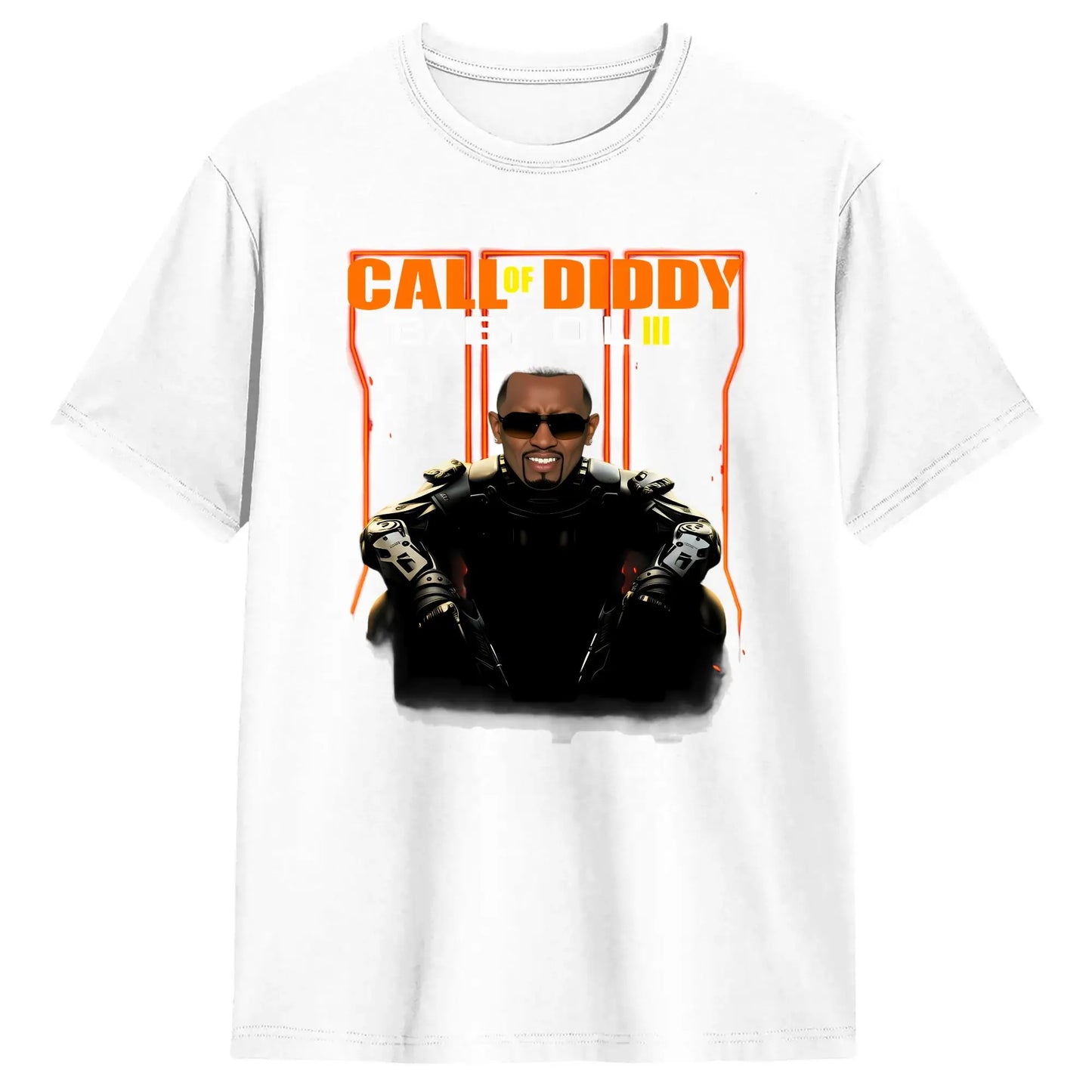 Men Funny Call of Diddy Meme T Shirt Cotton Clothing Fashion Short Sleeve Crew Neck Tee Shirt Classic T-Shirt