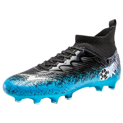 Pro Performance HighCut Soccer Boots FG Long Studs Breathable Lightweight Cleats for Outdoor Grass Matches and Daily Training