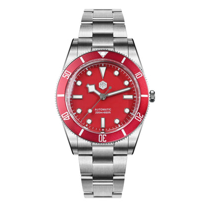 San Martin New Upgraded 37mm BB54 Vintage Men Diver Watch ST2130 Automatic Mechanical Sapphire Luminous Waterproof 200m SN0138