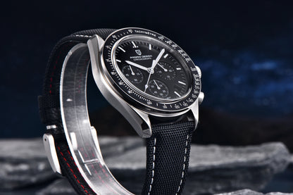 PAGANI DESIGN 2025 New AK Project Men's Watches Luxury Quartz Wrist Watch For Men AR Sapphire Speed Chronograph Automatic Date