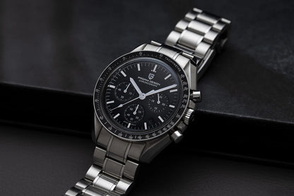 PAGANI DESIGN 2025 New AK Project Men's Watches Luxury Quartz Wrist Watch For Men AR Sapphire Speed Chronograph Automatic Date