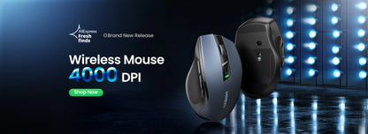 UGREEN Mouse Wireless Ergonomic Mouse 2.4GHz 4000 DPI Silent 6 Buttons For MacBook Tablet Laptop PC Mute Mice Quiet 2.4G Mouse