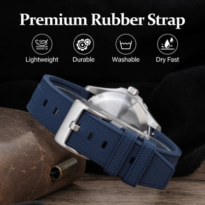  San Martin Grade5 Titanium Watch SN0121TD PT5000/ST2130 Automatic Movement Watch 300M Waterproof Adjustable Clasp Wristwatch