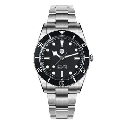 San Martin New Upgraded 37mm BB54 Vintage Men Diver Watch ST2130 Automatic Mechanical Sapphire Luminous Waterproof 200m SN0138
