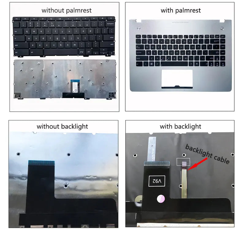 US English Keyboard For V6323A LK133TX1C00 dynabook C50-K Toshiba Dynabook Tecra A50-J MB-17-6323A-00-0A V5323A