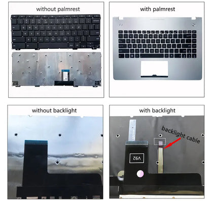 US English Keyboard For V6323A LK133TX1C00 dynabook C50-K Toshiba Dynabook Tecra A50-J MB-17-6323A-00-0A V5323A
