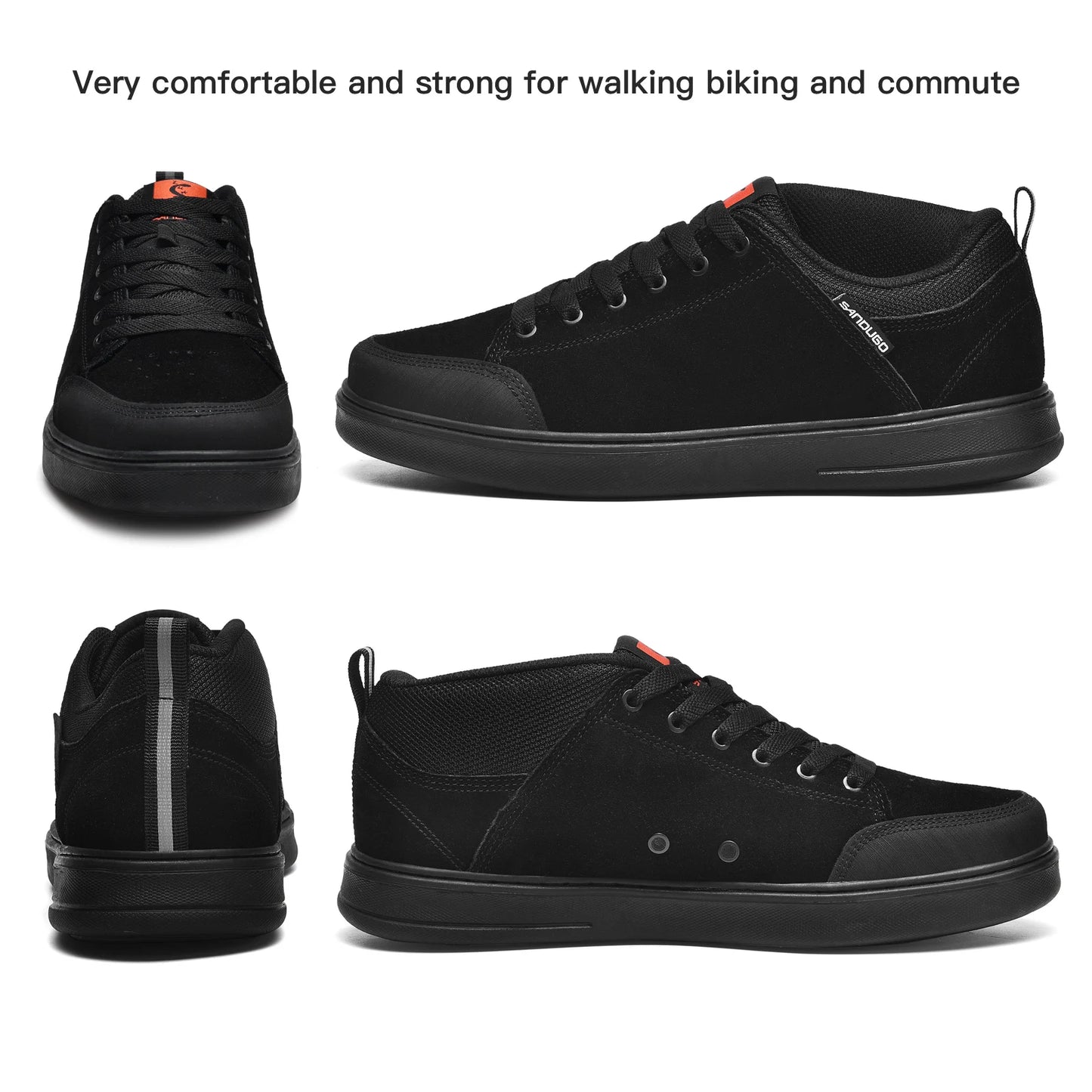 Men's MTB shoes for flat pedals suitable for BMX, DH, Enduro, free-ride
