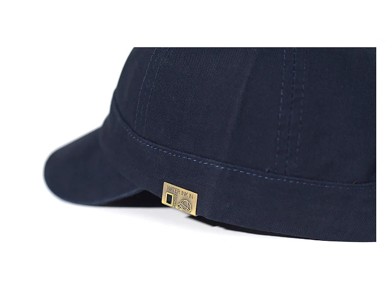 Baseballová čepice s krátkou krempou, bavlněná, pro muže i ženy, měkká, vintage, „dad hat“, nastavitelná, ve stylu trucker, nízkoprofilová čepice