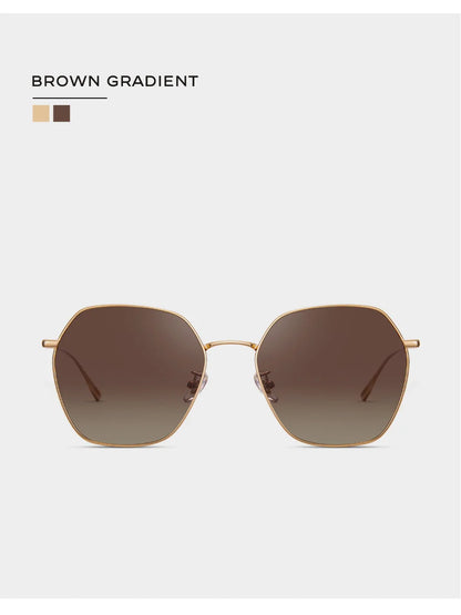 CAPONI Gradient Women's Sunglasses Polarized Fashion Brand Designer Sun Glasses Anti UV Ray Original Decorative Shades CP21015