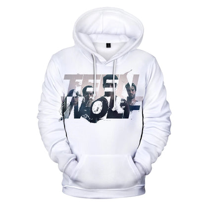 New TV Series TEEN WOLF 3D Printed Hoodies Men Women Fashion Harajuku Autumn Kids Streetwear Pullovers Fashion Hip-Hop Hoodie