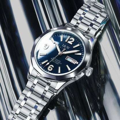Luxury Tungsten Watch for Men 2024 New Japan SEIKO NH36A Movement Automatic Watches Men Sapphire Calendar Luminous Watch for Men