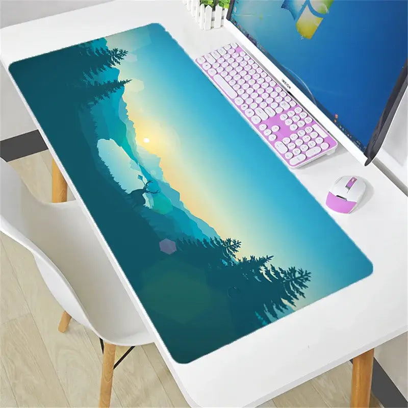 Overwatch Mouse Pad Large DIY Kawaii XXL PC Computer Desk Mat Gamer Office Carpet Keyboard Table Gaming Accessories Mousepad