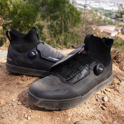 Avitus MTB Shoes for All Mountain Bike Flat Pedals or SPD Cleat Compatible Arcas Cycling Shoes