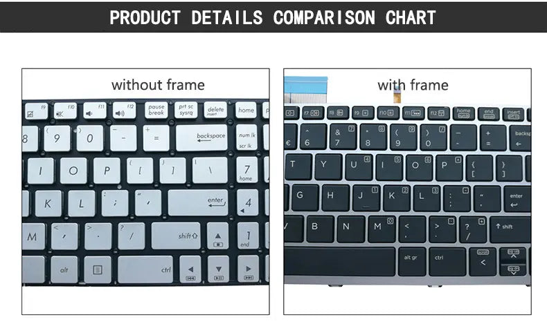 US English Keyboard For V6323A LK133TX1C00 dynabook C50-K Toshiba Dynabook Tecra A50-J MB-17-6323A-00-0A V5323A