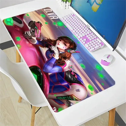 Overwatch Mouse Pad Large DIY Kawaii XXL PC Computer Desk Mat Gamer Office Carpet Keyboard Table Gaming Accessories Mousepad