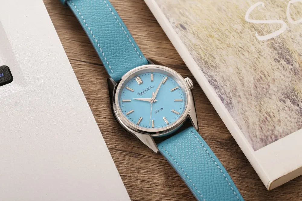 【Escapement time】Quartz Watch 40mm Case VH31  Heat Treatment Hand