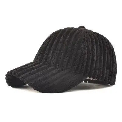 COKK Gorra de béisbol otoño-invierno para mujer Gorros de invierno de pana para mujer Gorra snapback Gorra de hip hop para mujer Gorras Bone