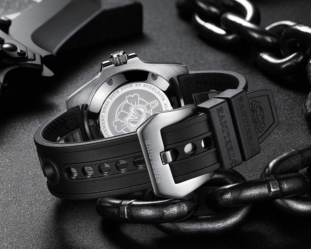 SD1953 Steeldive Brand 2022 Men Mechanical Wristwatch 41mm Stainless Steel Men Watch NH35 Sapphire Glass Men Watches