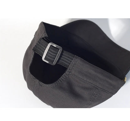 Baseballová čepice s krátkou krempou, bavlněná, pro muže i ženy, měkká, vintage, „dad hat“, nastavitelná, ve stylu trucker, nízkoprofilová čepice