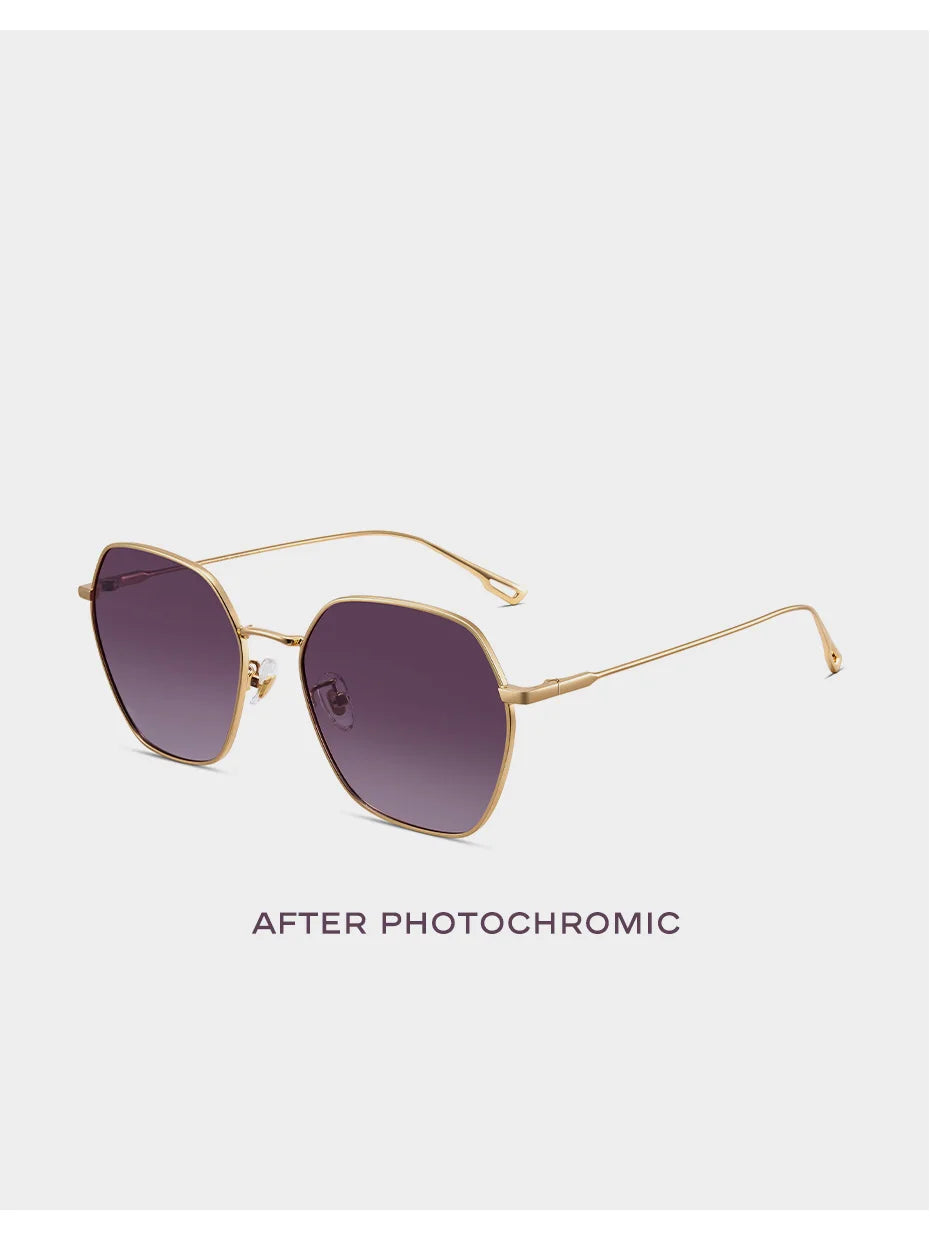 CAPONI Gradient Women's Sunglasses Polarized Fashion Brand Designer Sun Glasses Anti UV Ray Original Decorative Shades CP21015