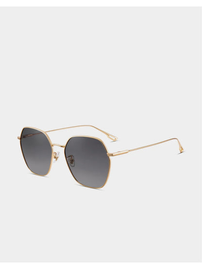 CAPONI Gradient Women's Sunglasses Polarized Fashion Brand Designer Sun Glasses Anti UV Ray Original Decorative Shades CP21015