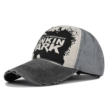 Wholesale Spring Summer Unisex Baseball Caps For Men Letter Cap Retro Casual wash Cotton Casquette Streetwear Snapback Hat Bone