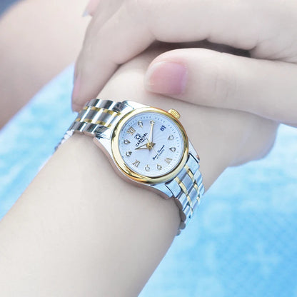 CARNIVAL Brand Luxury Mechanical Watch for Women Ladies Fashion Sapphire Automatic Movement Wristwatches Waterproof Watch for Women