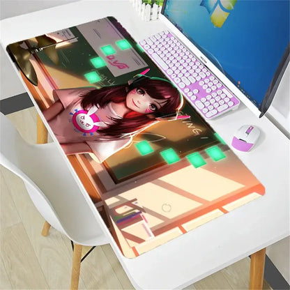 Overwatch Mouse Pad Large DIY Kawaii XXL PC Computer Desk Mat Gamer Office Carpet Keyboard Table Gaming Accessories Mousepad
