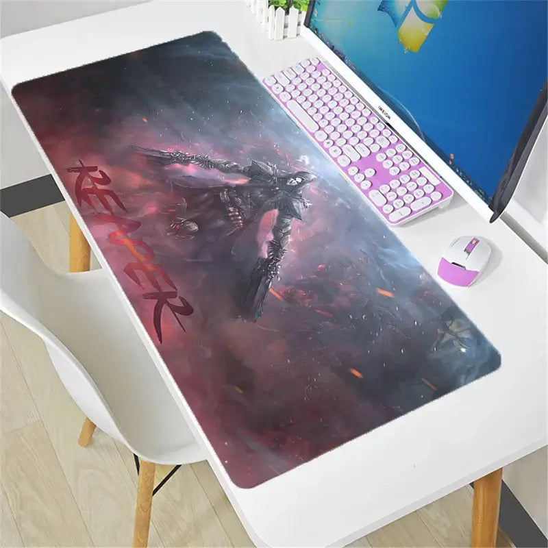 Overwatch Mouse Pad Large DIY Kawaii XXL PC Computer Desk Mat Gamer Office Carpet Keyboard Table Gaming Accessories Mousepad