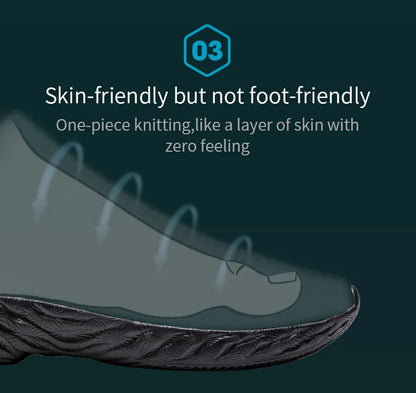 ONEMIX Waterproof Running Shoes for Men Breathable Lightweight Women Training Walking Sneakers Outdoor Trekking Slip-On Sports Shoes