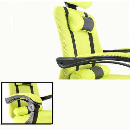 Ergonomic Mesh Office Chair with Footrest, Computer Chair with Adjustable Headrest, Reclining Home Office Chair BR-10