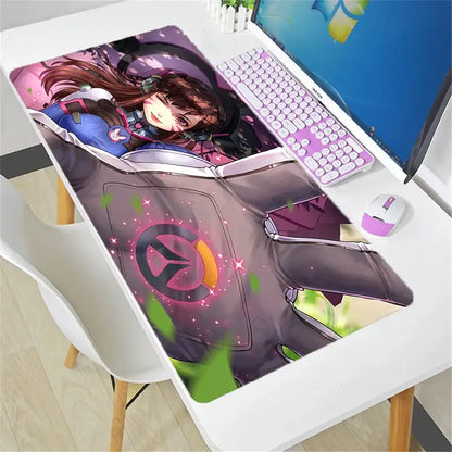 Overwatch Mouse Pad Large DIY Kawaii XXL PC Computer Desk Mat Gamer Office Carpet Keyboard Table Gaming Accessories Mousepad