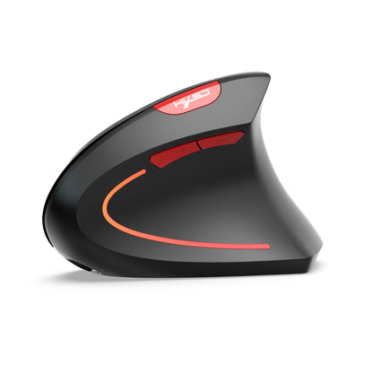 Dual Mode Vertical Mouse Wireless Bluetooth Ergonomic Mouse, Rechargeable Silent 2.4G Gaming Mouse with 2400 DPI for PC & Laptop