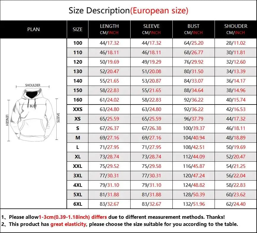 2023 Autumn Fashion New  Lover Wolf Men's Hoodie 3D Pattern Loose Fall Sweatshirt Street Funny Brand