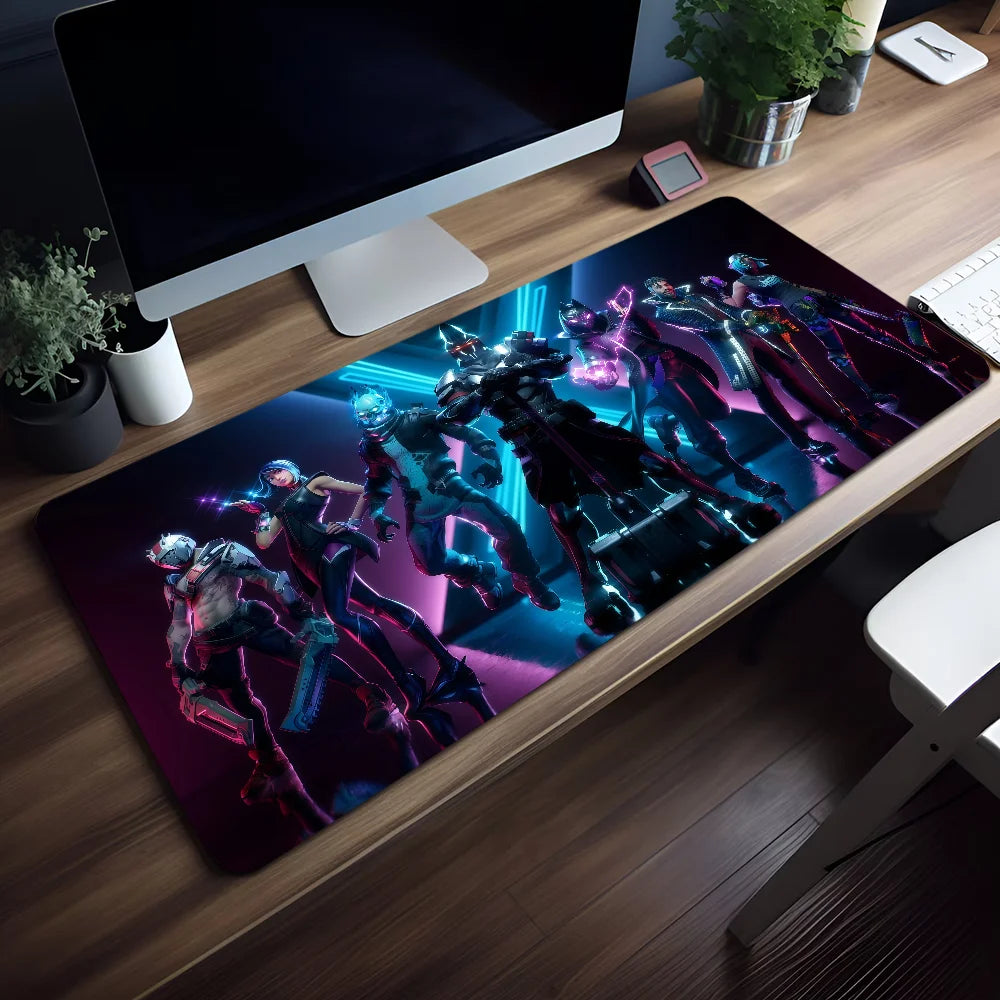 Mouse Pad Non-slip Game Lockedge Office Student Gaming Survival Thickened Large Writing F-FORTNITE Shooting Cushion Mouse Pad