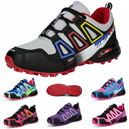 Hiking Shoes Women's Outdoor Hiking Sports Shoes, Non-Slip Hunting Tactical Shoes, Breathable Lace-Up Climbing Shoes, Cycling