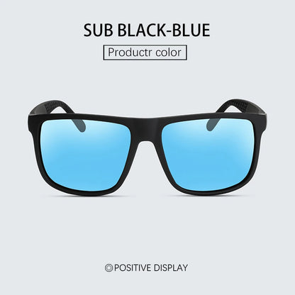 Brand Designer Men's Sun Glasses Vintage Square Sunglasses Men Women Luxury  Driving Fishing UV400 Eyewear Men