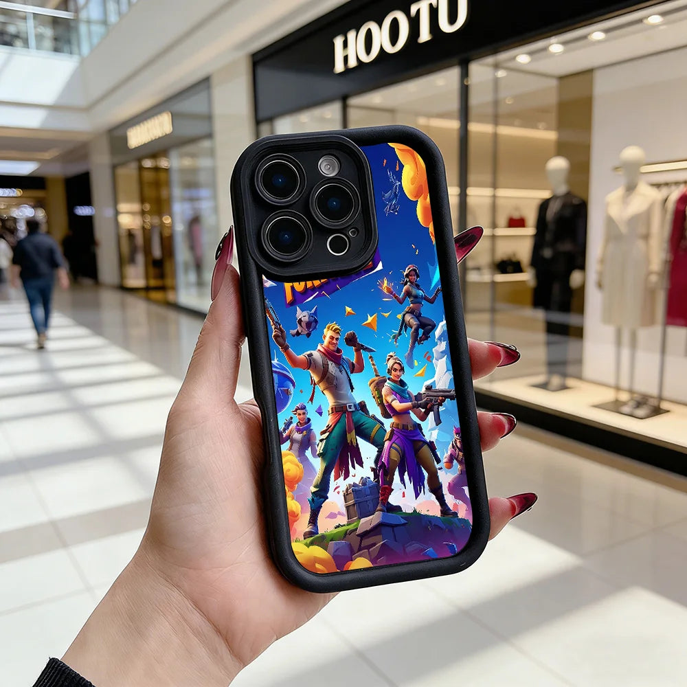 Game Fortnite Handyhülle für Samsung Galaxy A17 A07 A06 A26 A16 A06 A35 A55 A25 A05s A15 A54 A34 A36 A24 4G 5G – weiche Rückseite