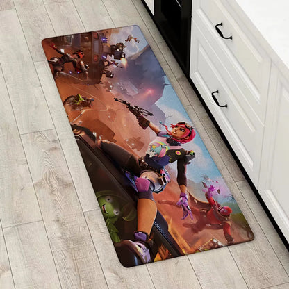 Game Fortnite Entrance Front Door Doormat Non-slip Kitchen Rug Living Room Rugs Balcony Bathroom Foot Mat Floor Mats Carpet